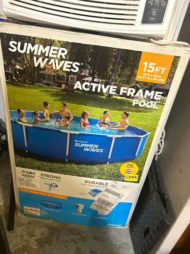 Summer waves active frame - waves,