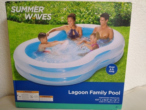 Summer waves inflatable family